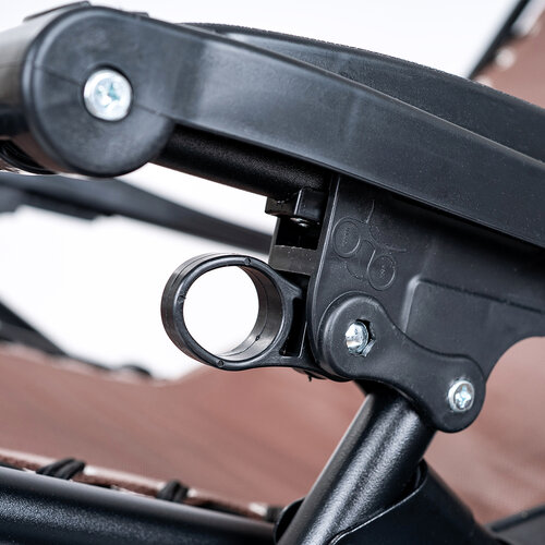 4Home Garten-Positionssessel Relax, Braun