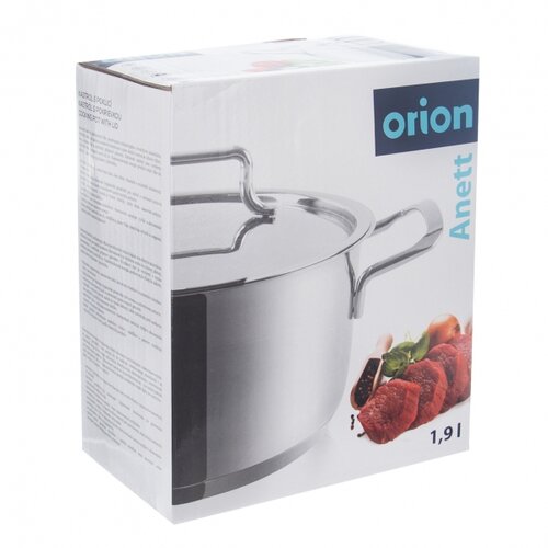 Oală cu capac Orion Anett, cu capac 1,9 l