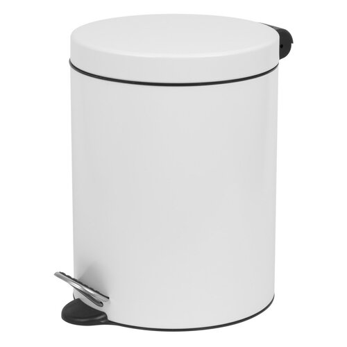 Alda Coș de gunoi cu pedală Soft Close FreedomFresh 5 l, alb