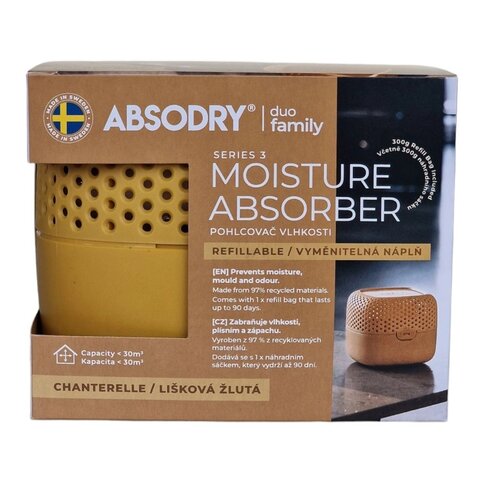 Everbrand Absodry поглинач вологи Duo Family Bag 3-series, до 30 м3, Chantarelle