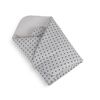 Bellatex Дитяче обгортання Зірки сіре, 75 x 75 см,75 x 75 см
