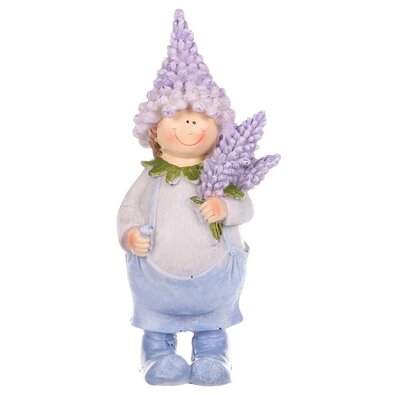 Dekoracija lavanda figurica, 7 x 16 x 6 cm,poliresina