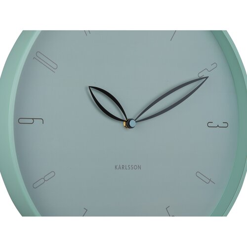 Karlsson 6012BL designové nástěnné hodiny modrá, pr. 40 cm
