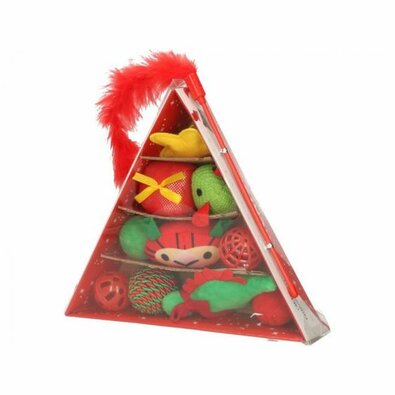 Komplet igrač za mačke Xmas gifts, 11 kosov