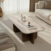 Konferenční stolek Kairo Travertine , Venezia Walnut