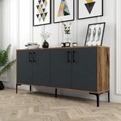 Skříňka Kieve Walnut and Anthracite