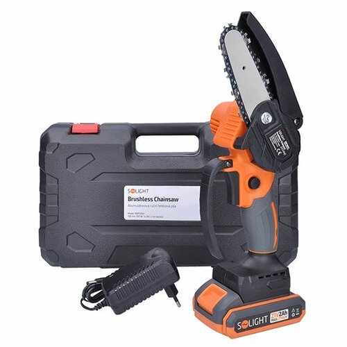 Solight RNP100A1 Ručná akumulátorová píla, lišta 100 mm