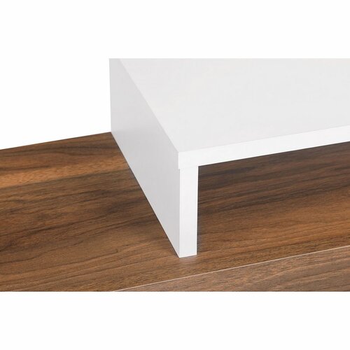 Ansamblu de mobilier TV Nirvana Teak and White