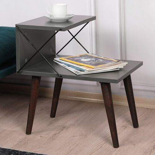 Nachttisch Cross Anthracite