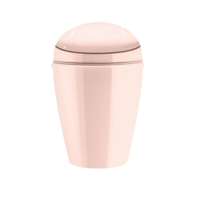 Koziol Kosmetický odpadkový koš DEL S, 5 l, růžová
