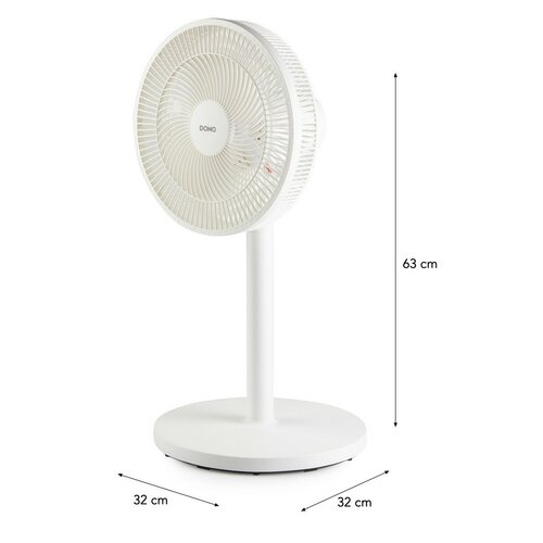 DOMO DO8156 stojanový ventilátor 2v1, bílá