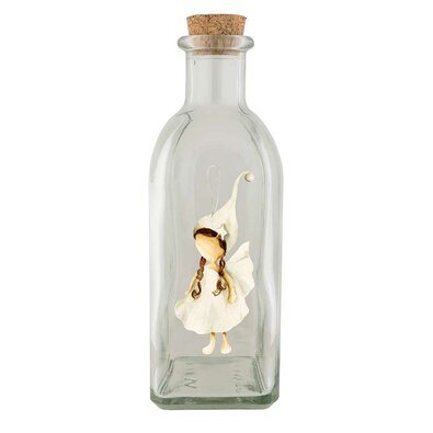 Bohemia Gifts Steklena steklenica Anděl, 500 ml