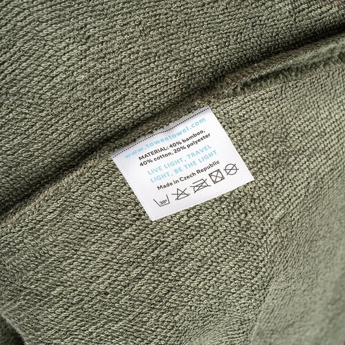 Towee Surf pončo MONO črno, 80 x 115 cm