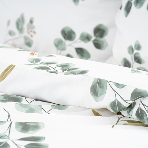 Lenjerie de pat din bumbac 4Home Eucalipt, 160 x200 cm, 70 x 80 cm