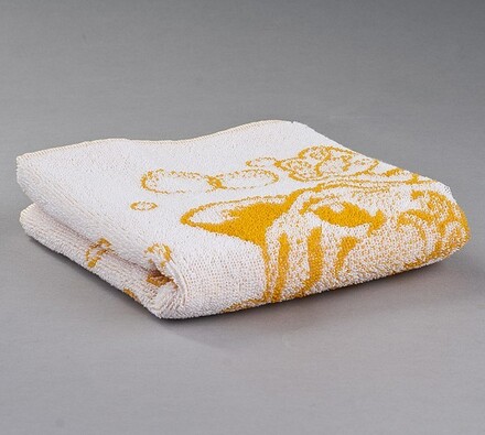 Dětský froté ručník Tygřík, oranžový, 45 x 75 cm