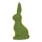 Velikonoční zajíc se zeleným plyšem, 6 x 21 x 9 cm