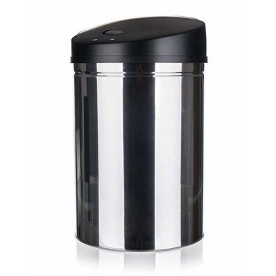 Brilanz Kosz bezdotykowy na śmieci  Senzo 30 l, okrągły, stal nierdzewna