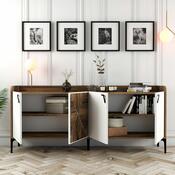 Szafka Venedik Walnut and White