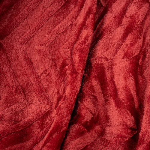 Odeja Sáva bordó, 130 x 160 cm