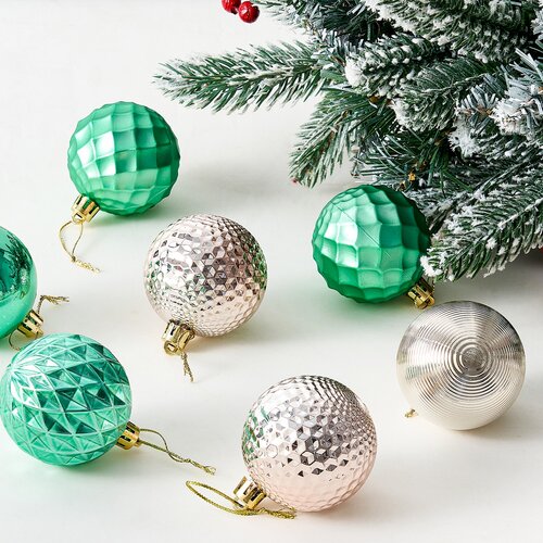 4Home Božični okraski Mint, 25 kosov