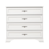 KENTAK KOM4S komód, alpesi fehér