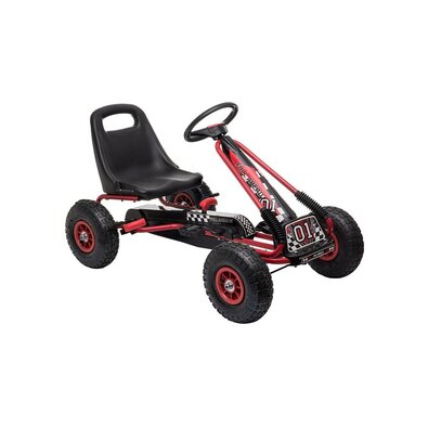 Baby Mix Baby Go-kart Razor, czerwony