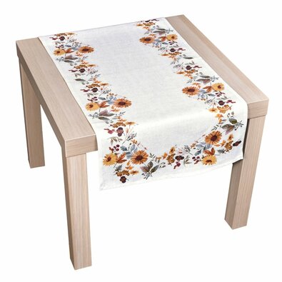 Biegacz Jesienne kwiaty, 40 x 140 cm