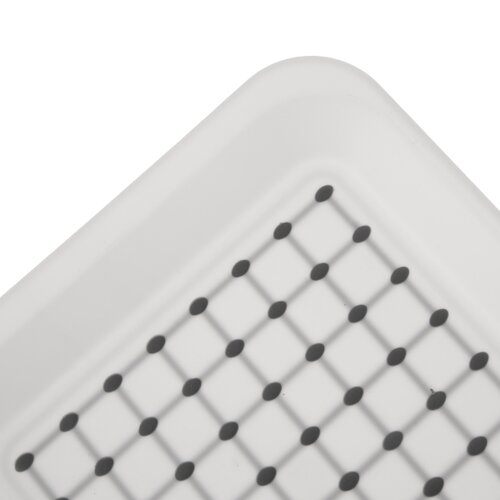 Orion Plastični pladenj 33 x 23 cm, bel
