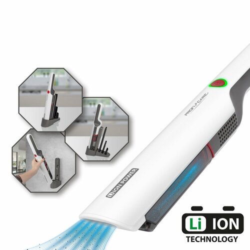 ProfiCare AKS 3102 ručný aku vysávač, bielabiely