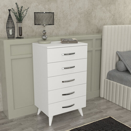 Măsuță de noptieră Cemre White