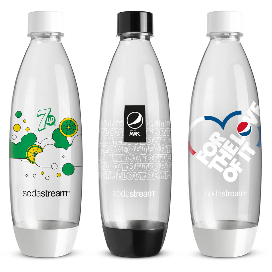 Levně SodaStream Lahev Pepsi FUSE 3Pack 1 l
