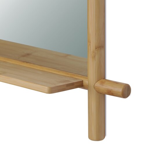 Oglinda de perete B027 NAT, bambus