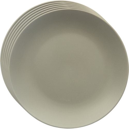 Orion Kerámia desszert tányér szett Greenish 20,5 cm, 6 db