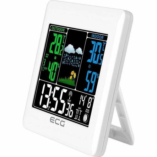 ECG MS 300 White stacja pogodowa, biały