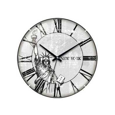 Nástěnné hodiny New York 31 cm