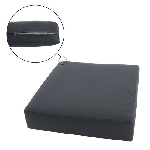 Sofa ogrodowa rattanowa MALORY, szary/naturalny