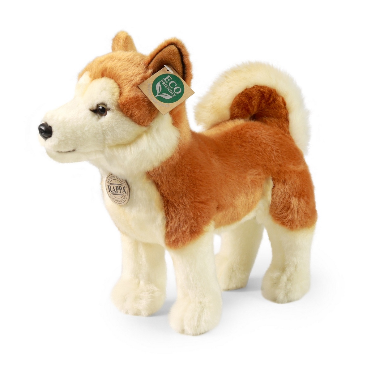 Rappa Plyšový pes Akita Inu 30 cm