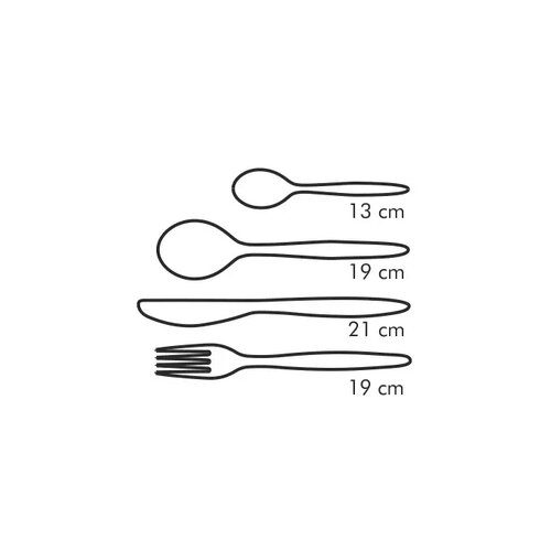 Tescoma 24-teiliges Besteckset PRAKTIK
