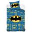 Detské bavlnené obliečky Batman - Wayne Industries, 140 x 200 cm, 70 x 80 cm