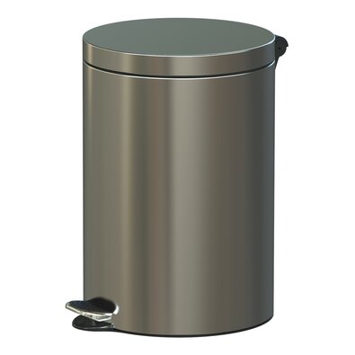 Alda Pedálový odpadkový kôš Freedom Fresh 20 l, nehrdz. oceľ mat