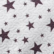 4Home Stars Tagesdecke, 220 x 240 cm, 2 St. 40 x 40 cm