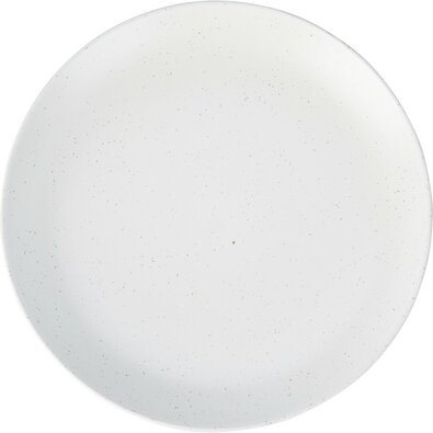 Kameninový dezertní talíř Stone, 21,5 cm, bela