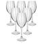 Banquet Набір келихів для білого вина з 6 предметів LEONA, 340 мл