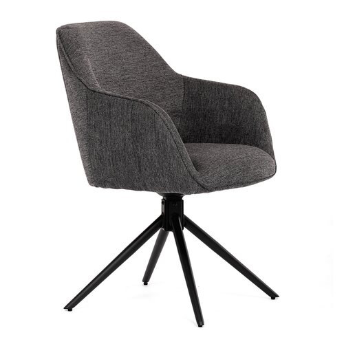 Esszimmerstuhl-Set mit Rückstellmechanismus HC-536 GREY2, 2 Stück