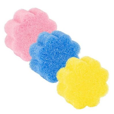 CleanRite Super Scrubby Houbičky 10 x 4 cm, 3 ks