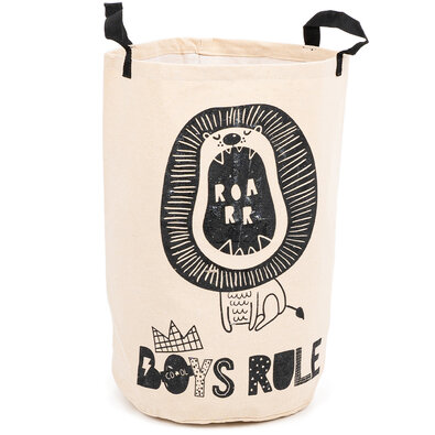 Otroški koš za perilo Go to the Zoo Lion, 48 x 30cm