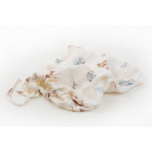 Matex Pościel muślinowa Motyle, 140 x 200 cm, 70 x 90 cm