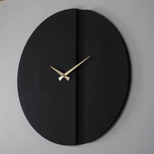 Zegar ścienny Block APS096, Black, 46 x 46 cm