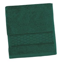 Рушник Kamilka Stripe темно-зелений, 70 x 140 см