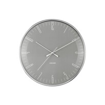 Karlsson KA5754GY Дизайнерський настінний годинник, 40 см